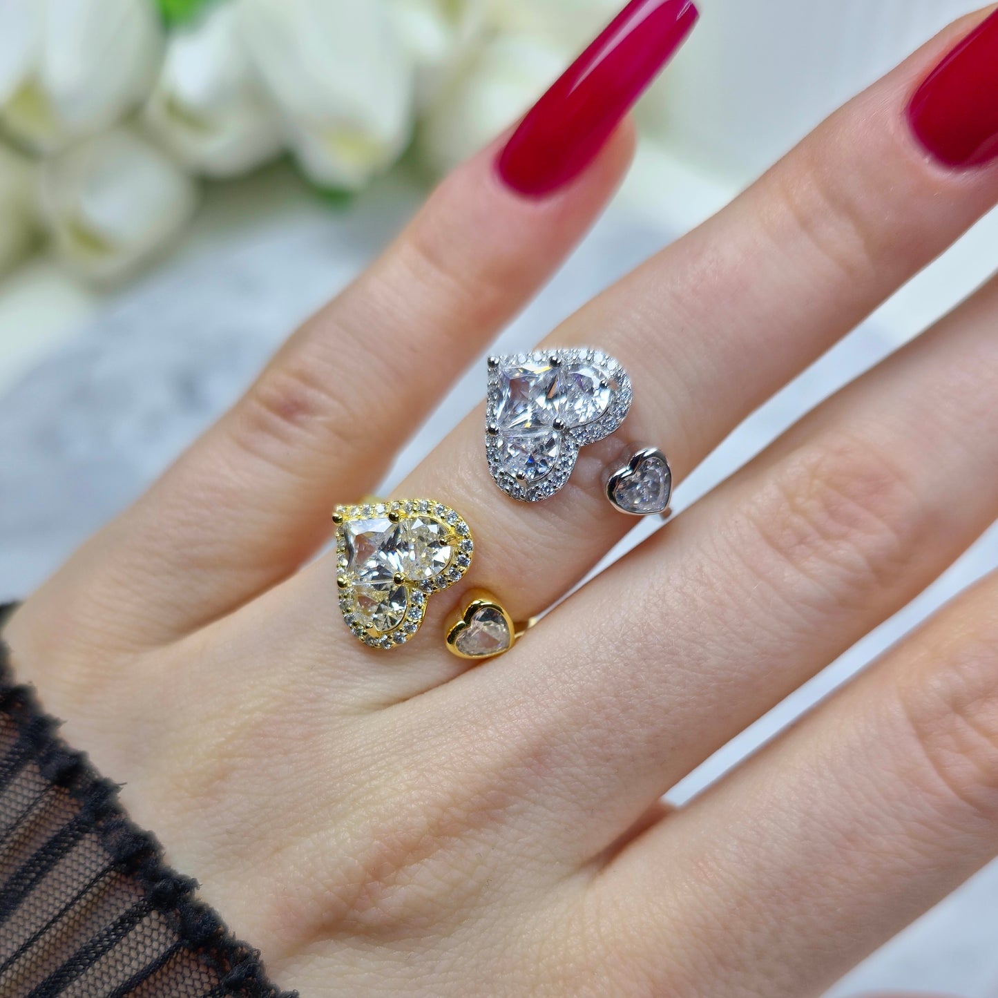 Adore Me Pierścionek S925