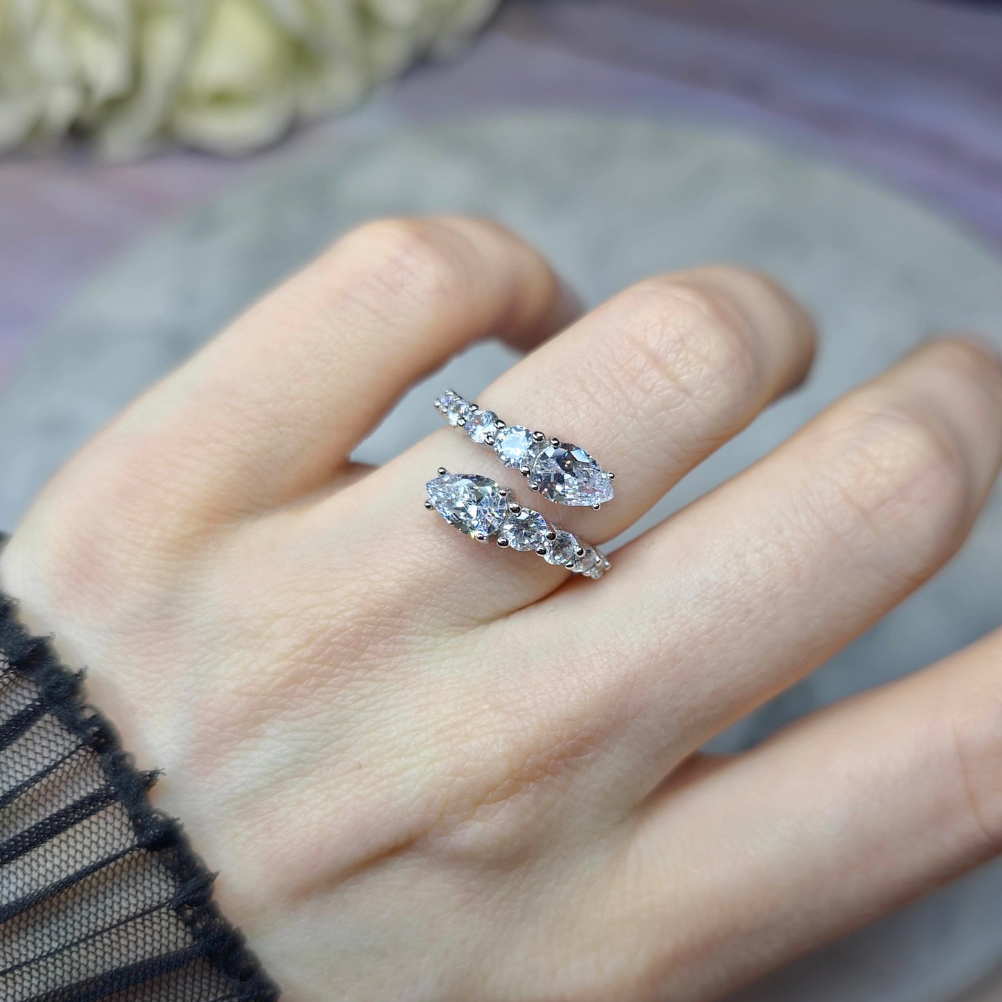 Snake Enchantment Pierścionek S925