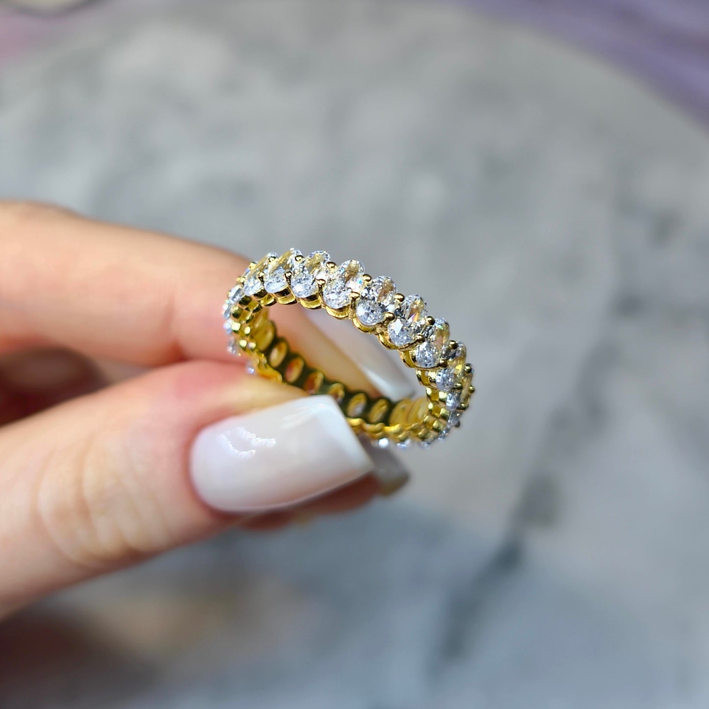 Supreme Obsession Eternity Ring S925 18K