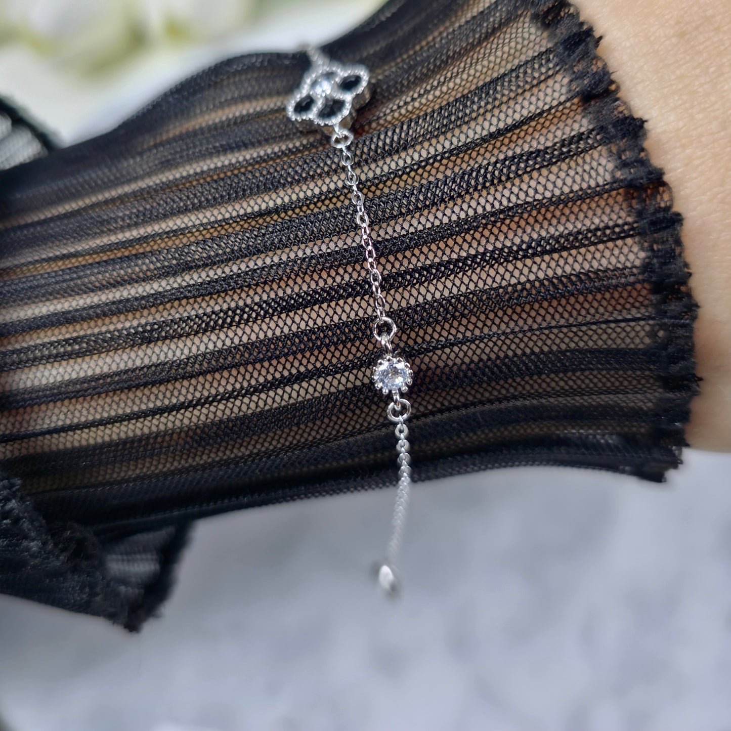 Four-Leaf Fortune Bransoletka S925