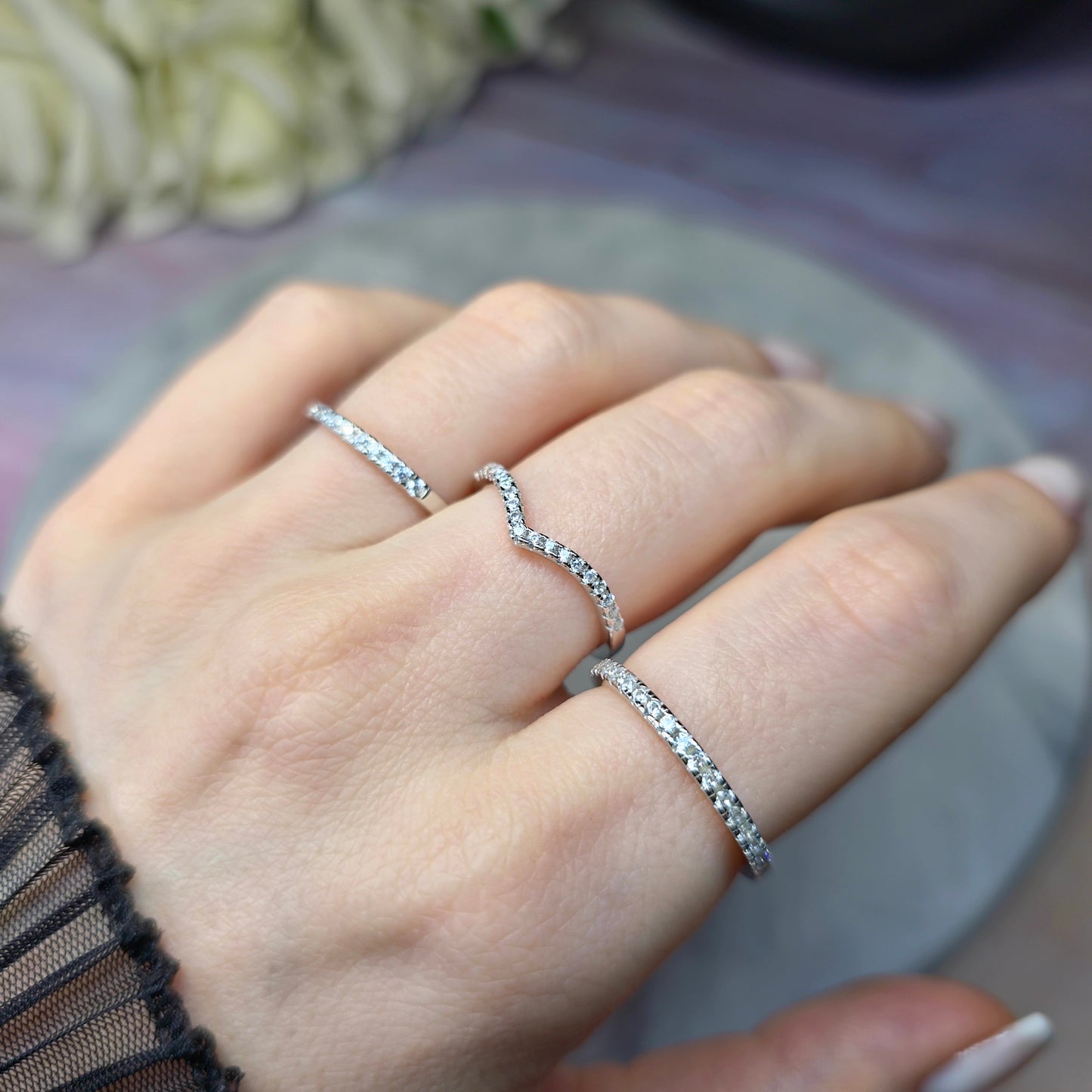 Effortless Beauty Eternity Ring S925