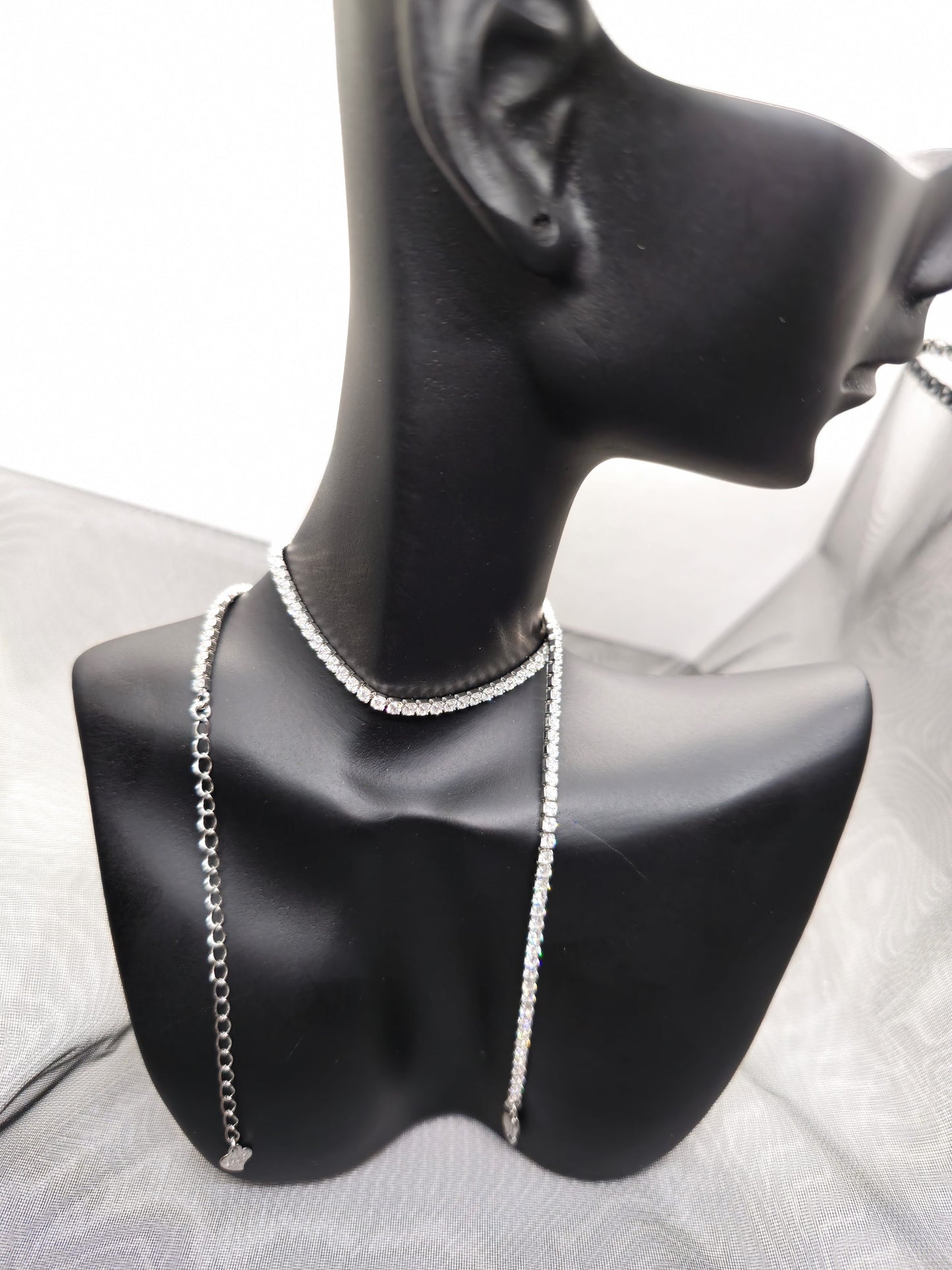 Infinite Brilliance Tennis Choker 2mm S925