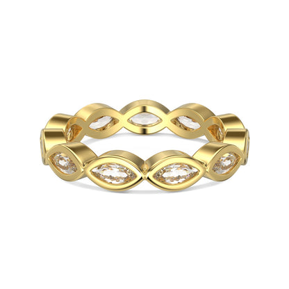 Noble Lady Obrączka S925 18K