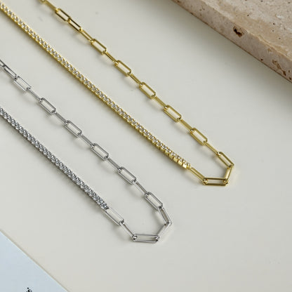 CEO's Charm Naszyjnik 2mm S925 18K