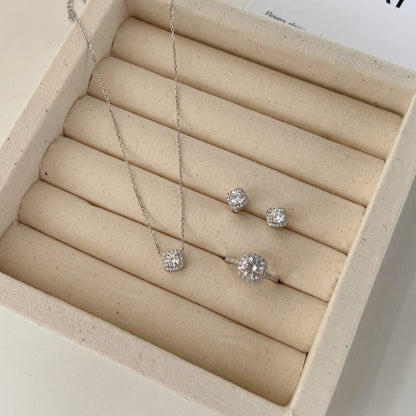 Crowned Jewel Halo Naszyjnik S925