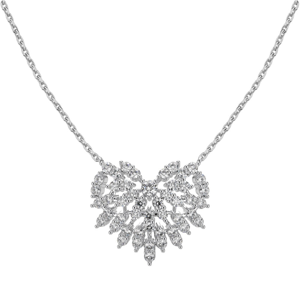 Frozen Heart Necklace S925 