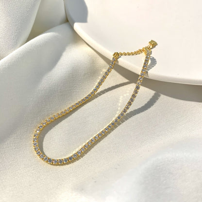 Tennis Bransoletka 2mm S925 18K