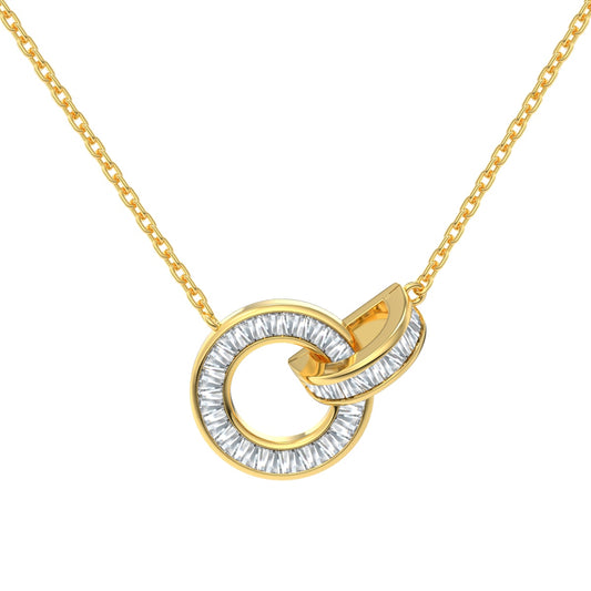 Radiant Blossom Necklace S925 18K