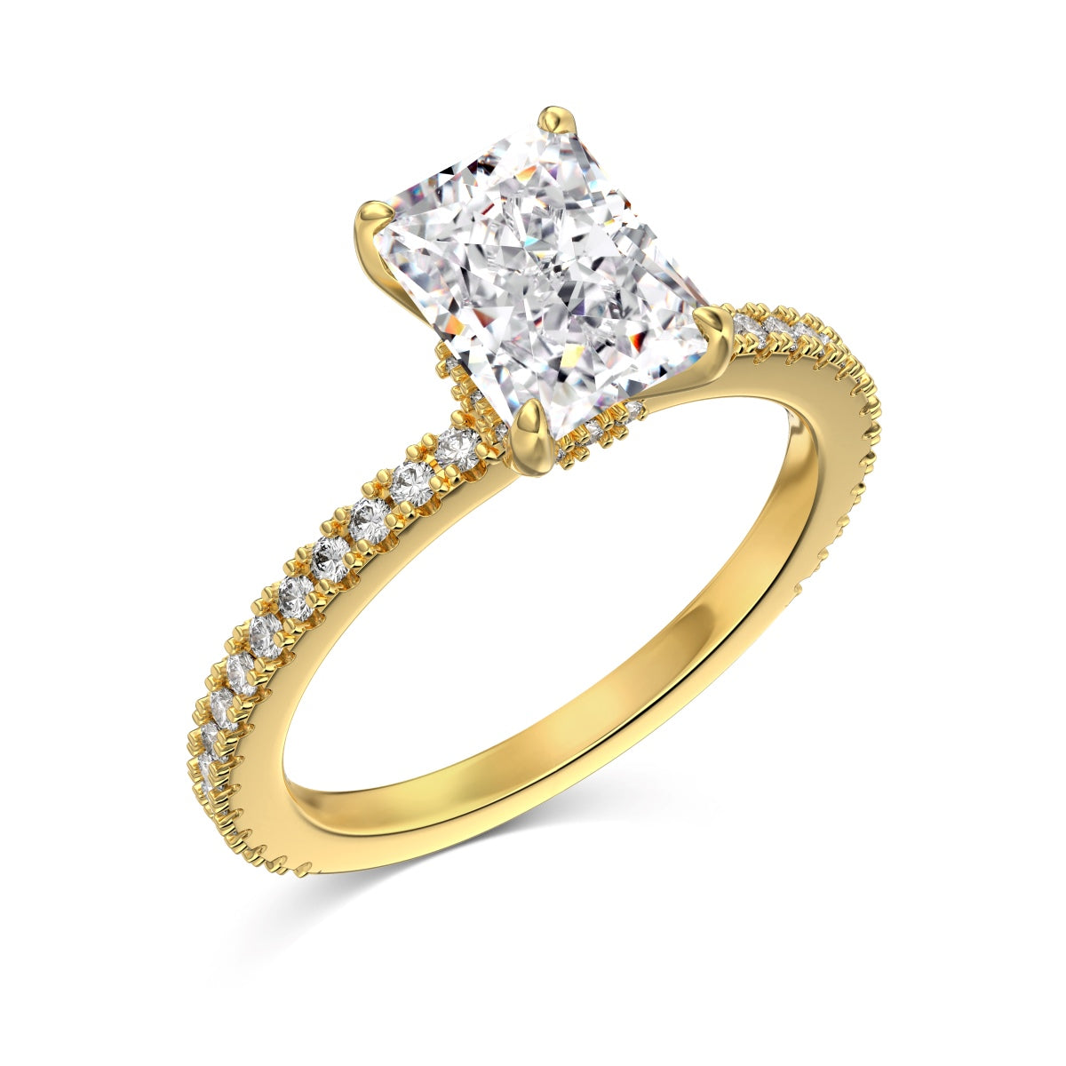 Crystal Queen Ring S925 18K