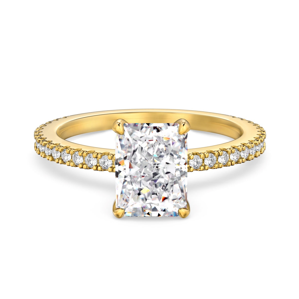 Crystal Queen Ring S925 18K