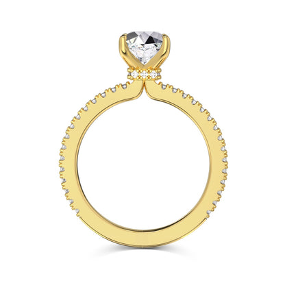 Crystal Queen Ring S925 18K
