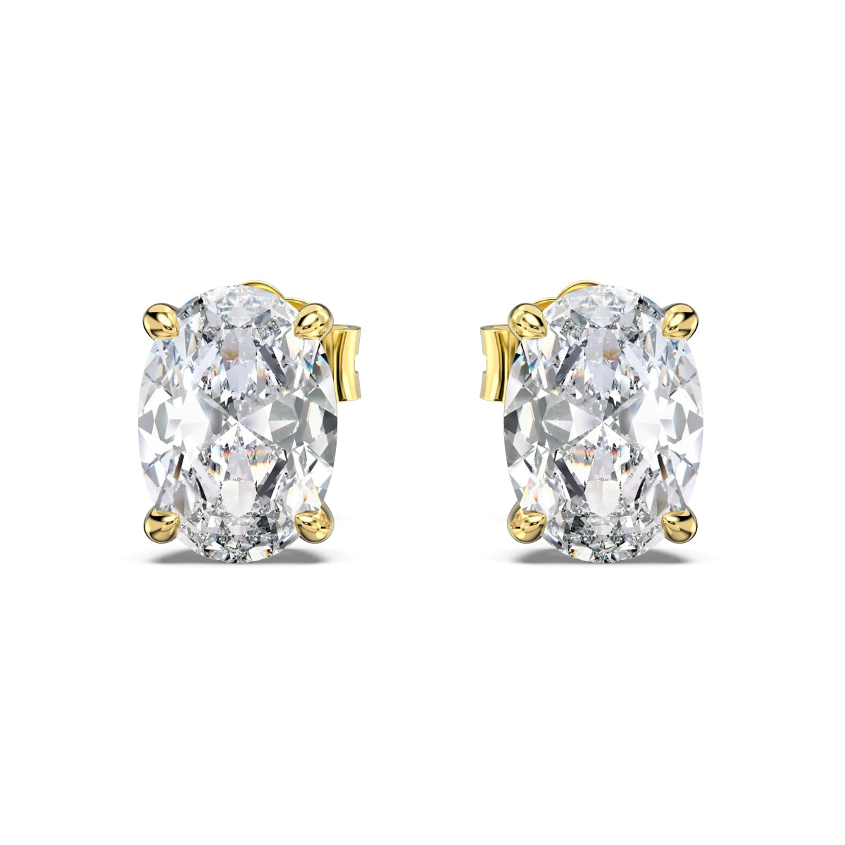 Imperial Glamour Kolczyki S925 18K