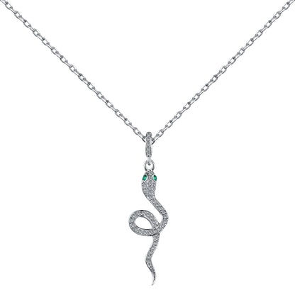Cobra Charm Naszyjnik S925