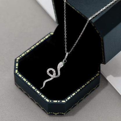 Cobra Charm Naszyjnik S925