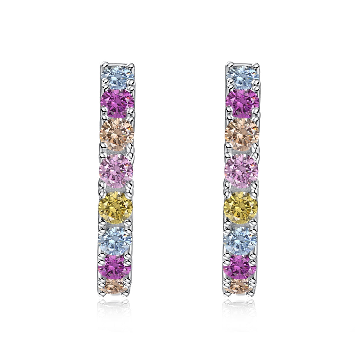 Coral Obsession Kolczyki S925