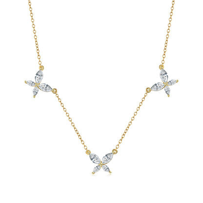 Butterfly Wings Necklace S925 18K