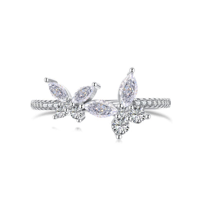 Butterfly Wings Ring S925 