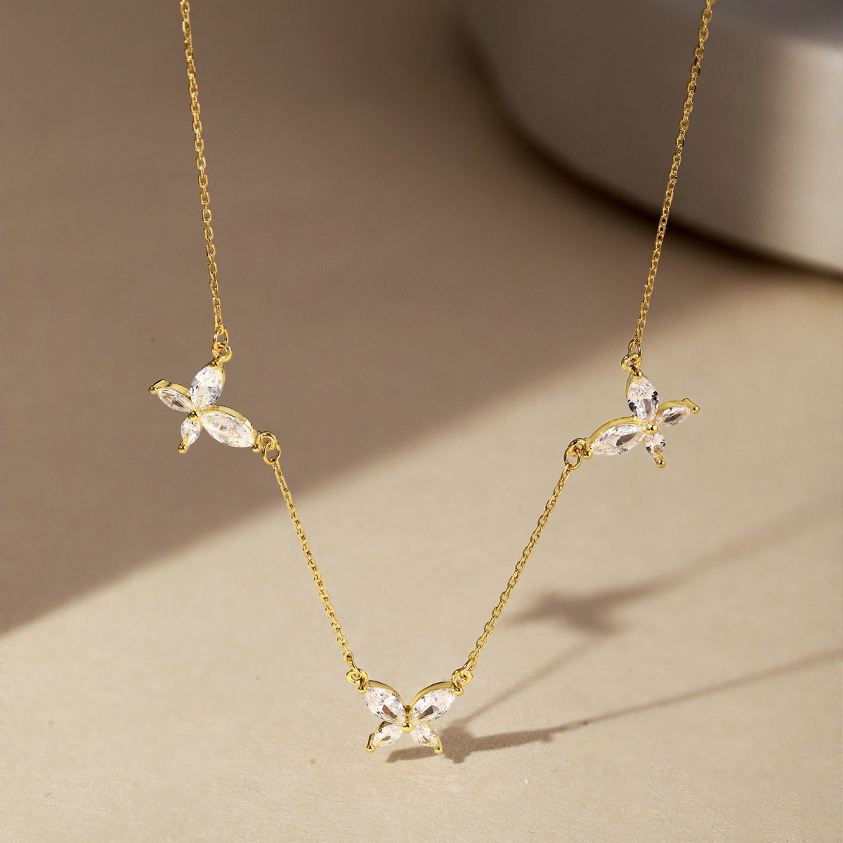 Butterfly Wings Necklace S925 18K