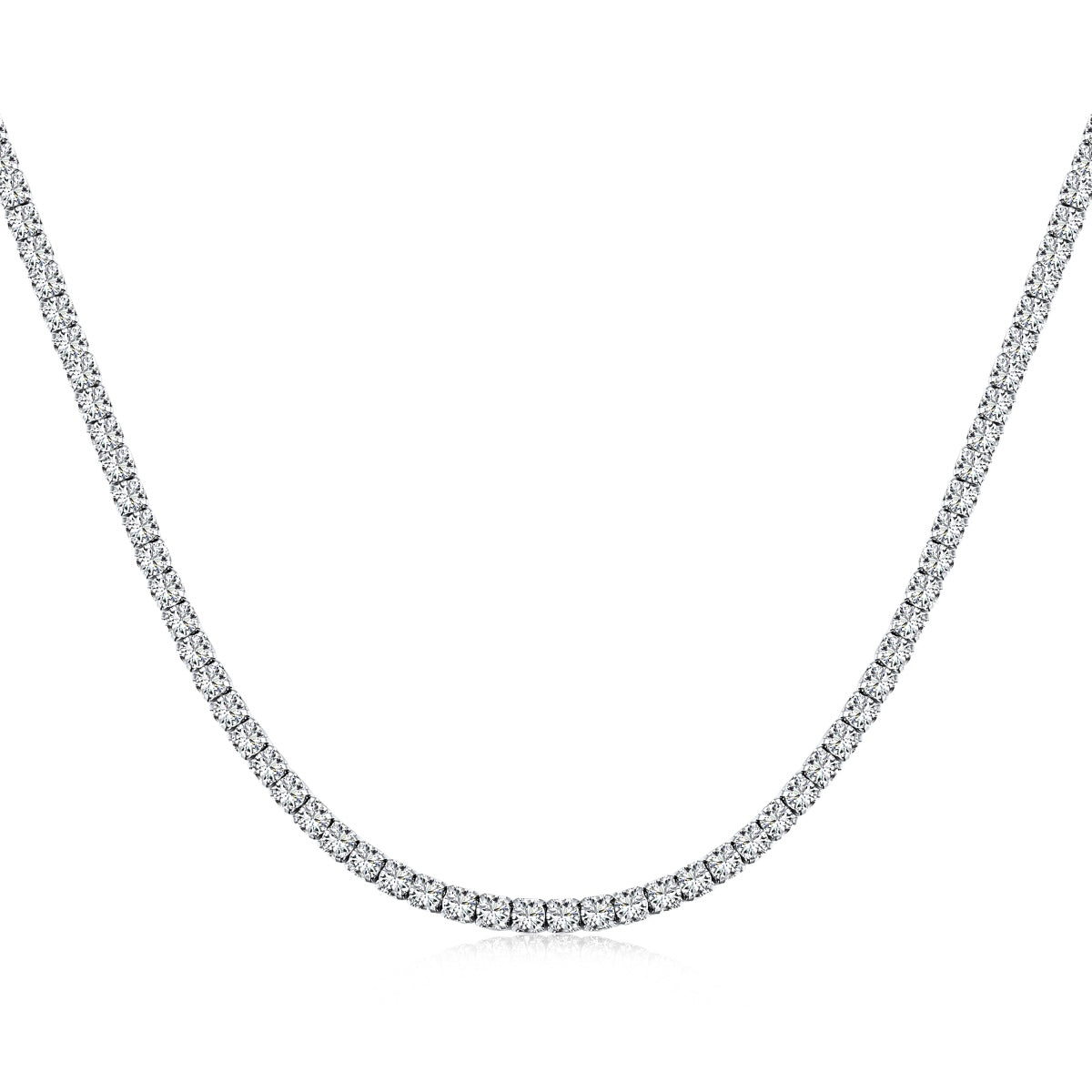 Infinite Brilliance Tennis Choker 2mm S925