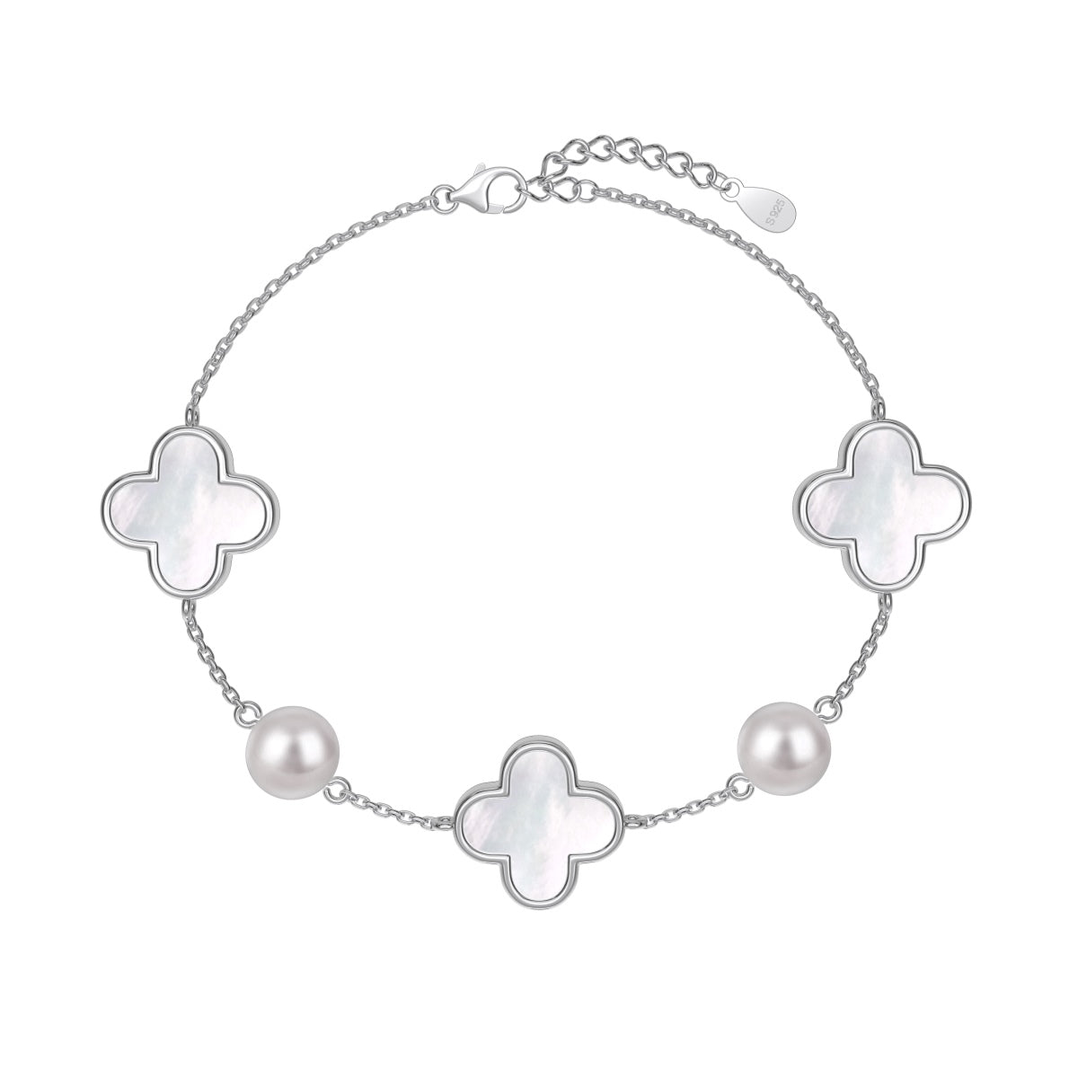 Four-Leaf Charm Bransoletka S925