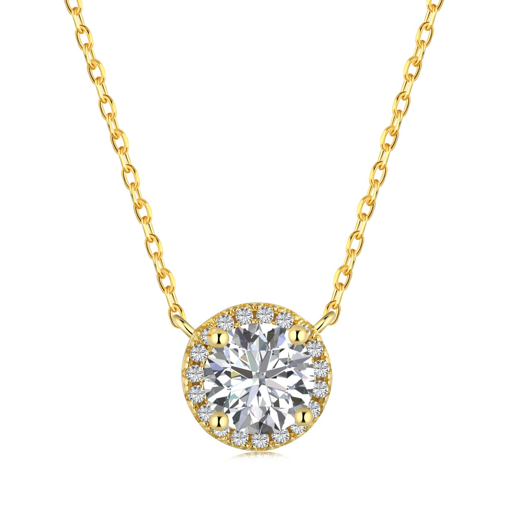 Dazzling Diamond Necklace S925 18K