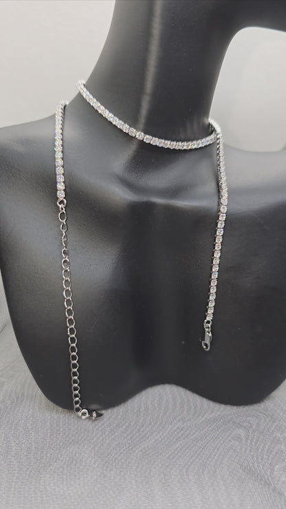 Infinite Brilliance Tennis Choker 2mm S925