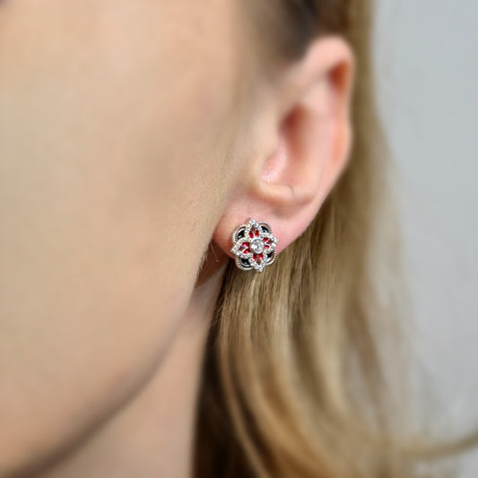 Butterfly Wings Earrings S925 