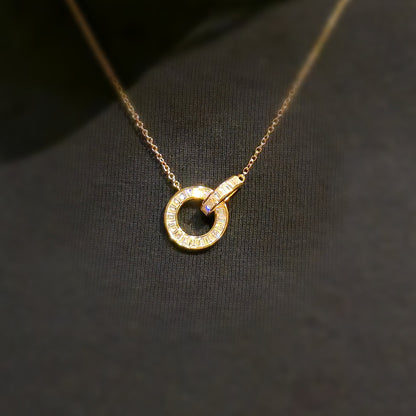 Radiant Blossom Necklace S925 18K