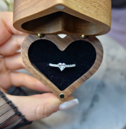 Sweetheart Sparkle Ring S925
