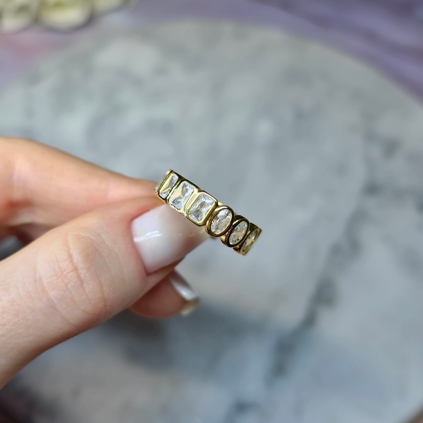 Noble Queen Ring S925 18K