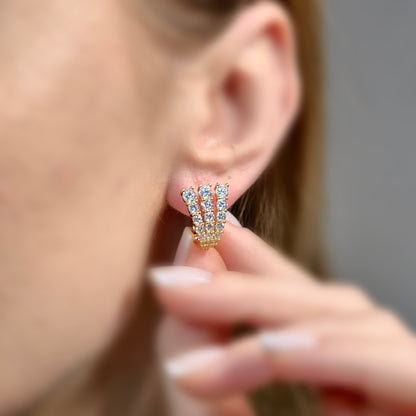 Monarch Masterpiece Earrings S925 18K