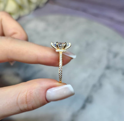 Passionate Romance Ring S925 18K 