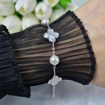 Four-Leaf Charm Bransoletka S925