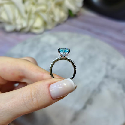 Ice Queen Turquoise Ring S925 