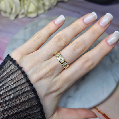 Noble Queen Ring S925 18K