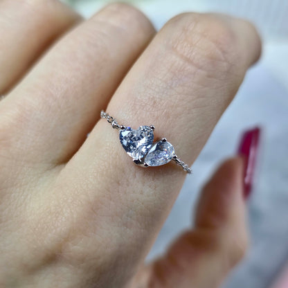 Gemini Ice Ring S925