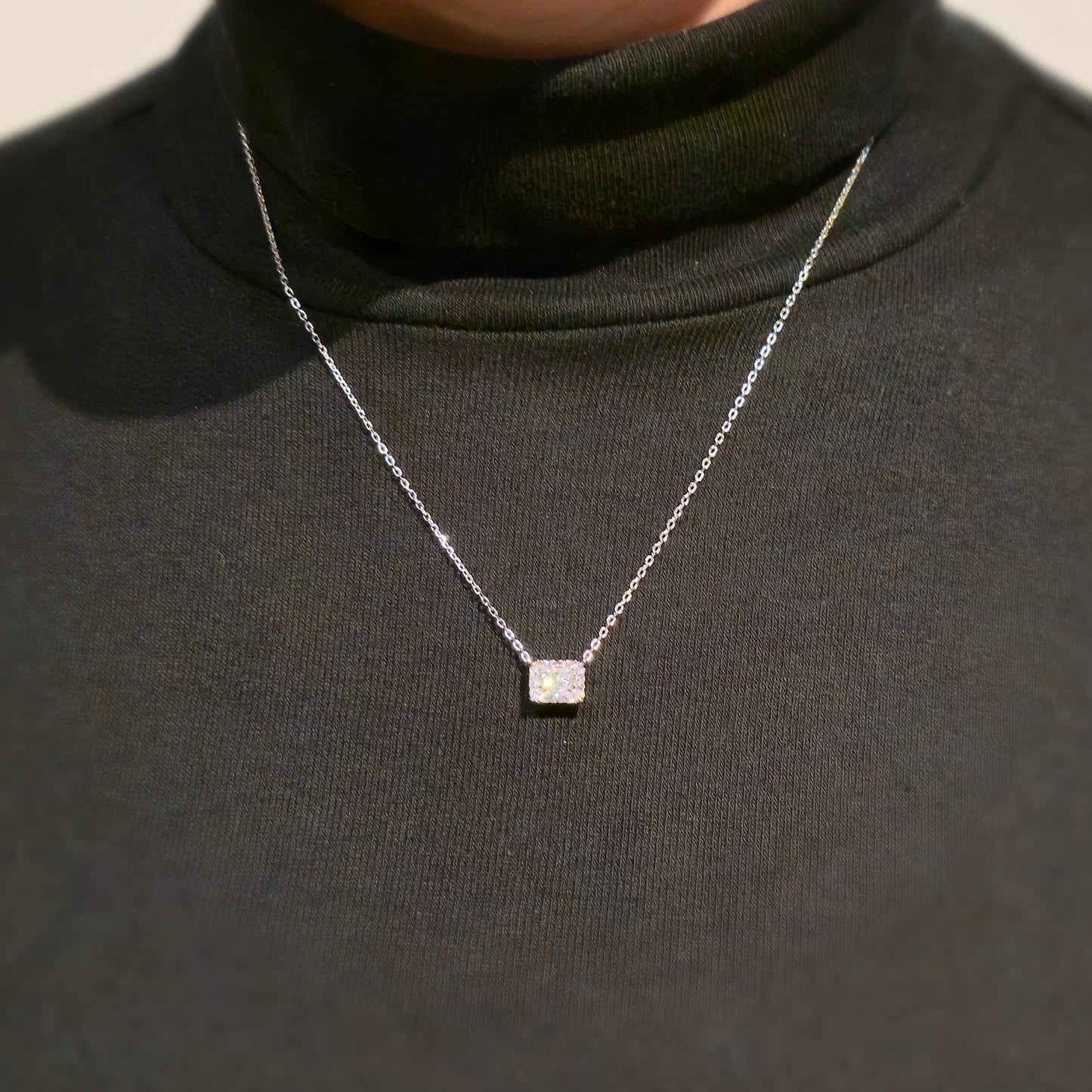 Ice Queen Crystal Naszyjnik S925