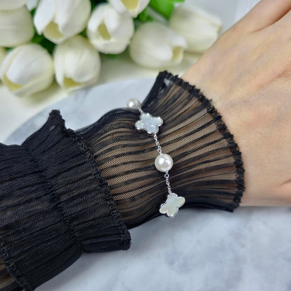 Four-Leaf Charm Bransoletka S925