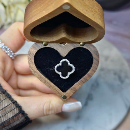 Four-Leaf Clover Ring S925 