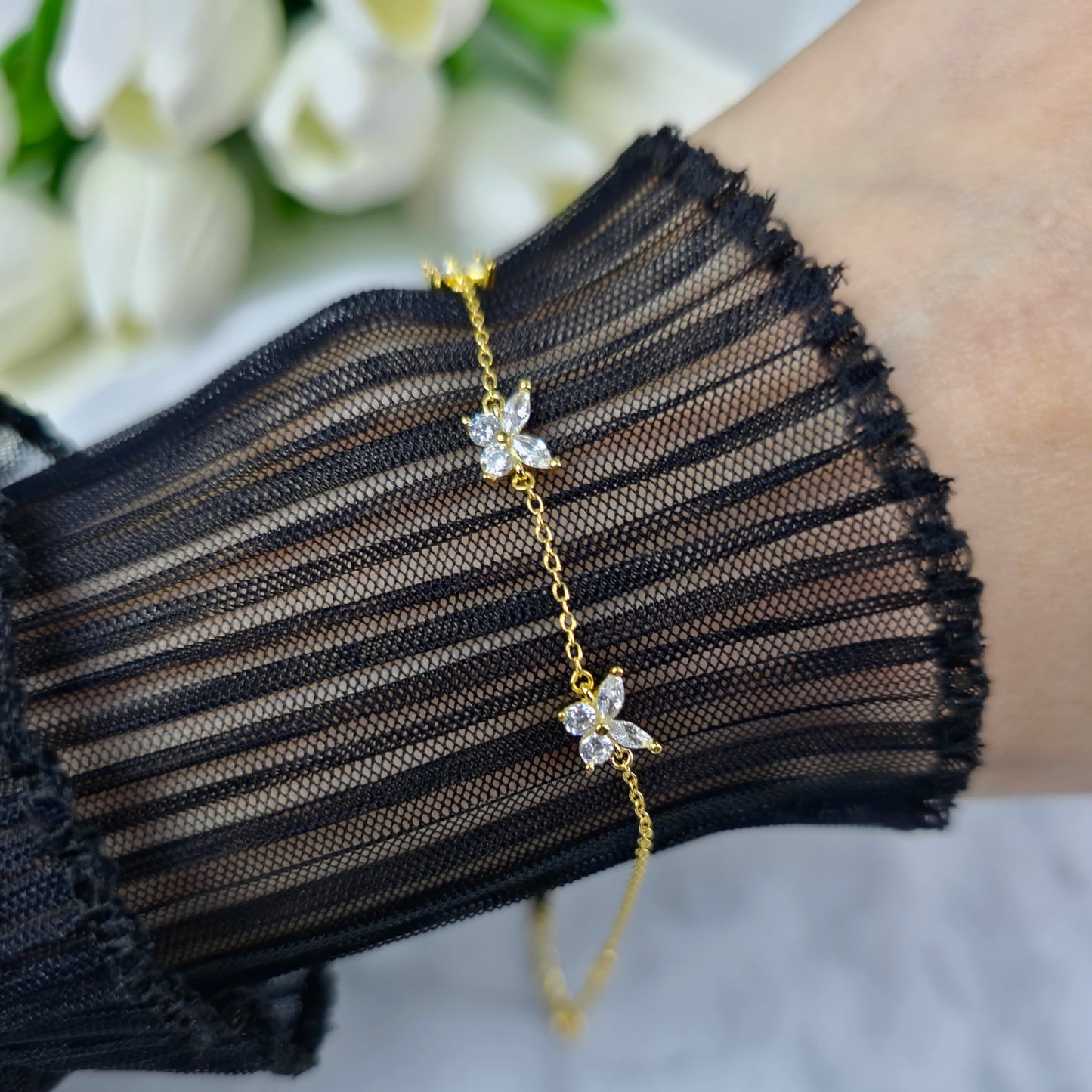 Butterfly Wings Bracelet S925 18K