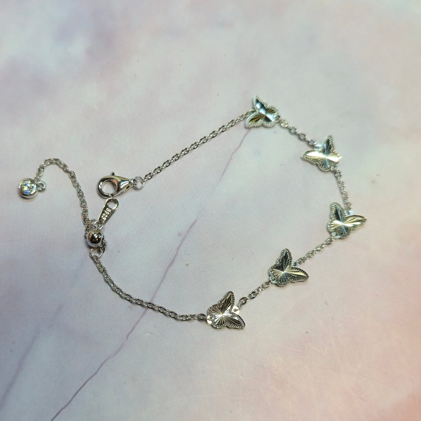 Four-Leaf Bloom Bracelet S925 18K