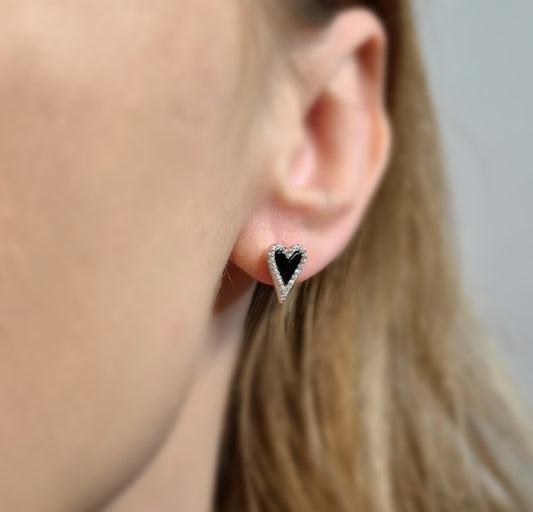 Noir Romance Earrings S925 