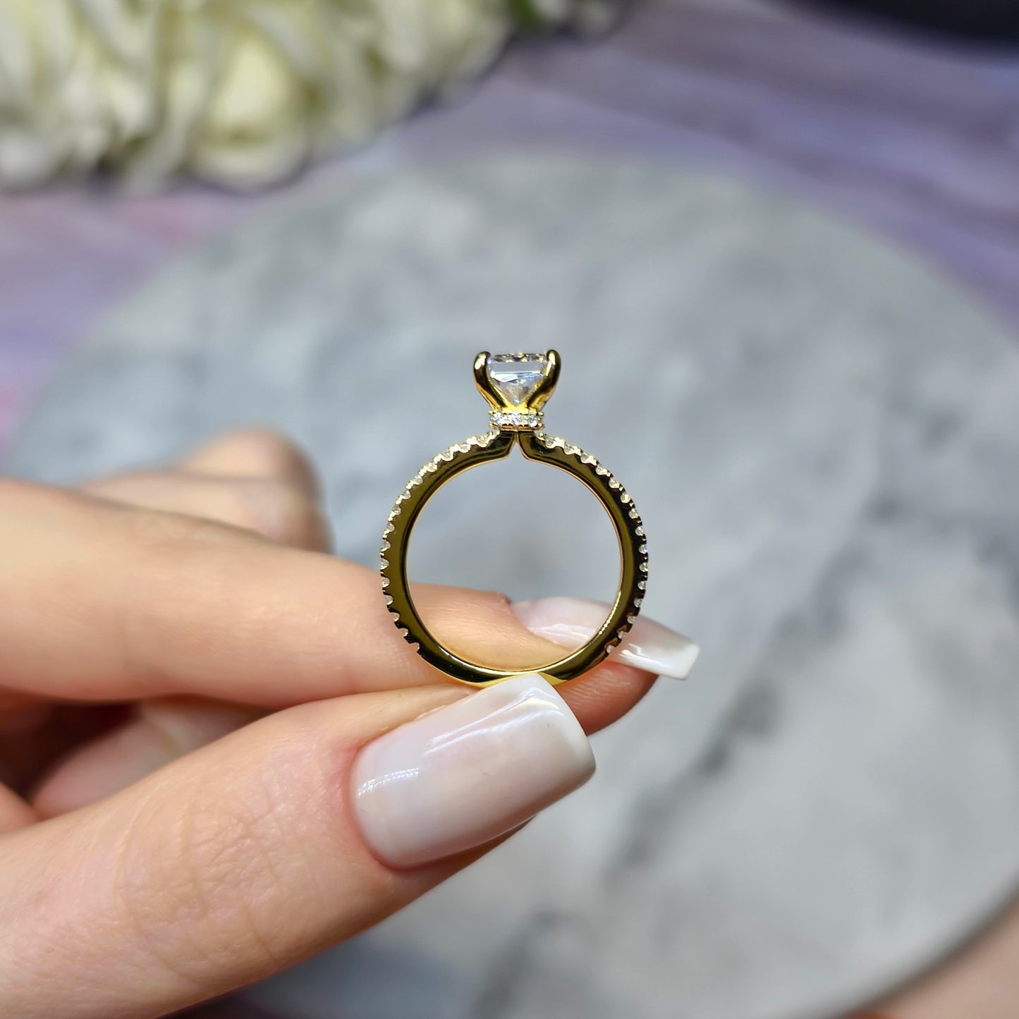 Crystal Queen Pierścionek S925 18K