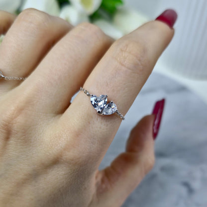 Gemini Ice Ring S925