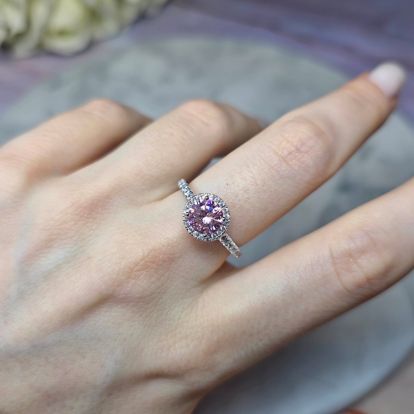 Dazzling Blossom Ring S925 